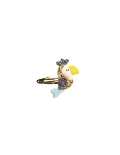 6 barrettes pailletées à créer Exotic Animals - Janod