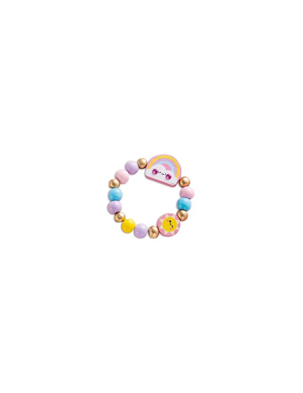 4 bijoux en bois à créer Pays arc-en-ciel - Janod