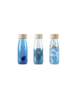 3 bouteilles sensorielles sérénité - Petit Boum