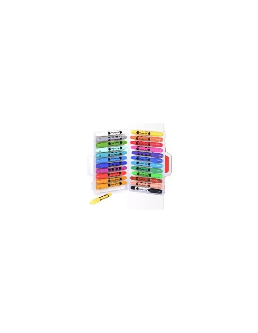 24 crayons de cire les Popipop - Moulin Roty