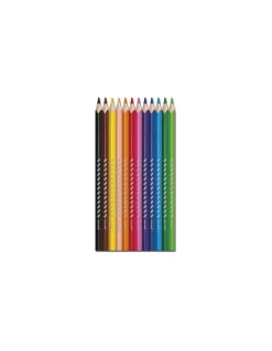 12 crayons de couleur - Janod