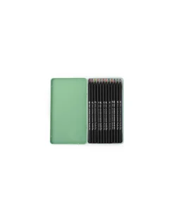 12 crayons de couleur multicolores Tout autour du monde - Moulin Roty