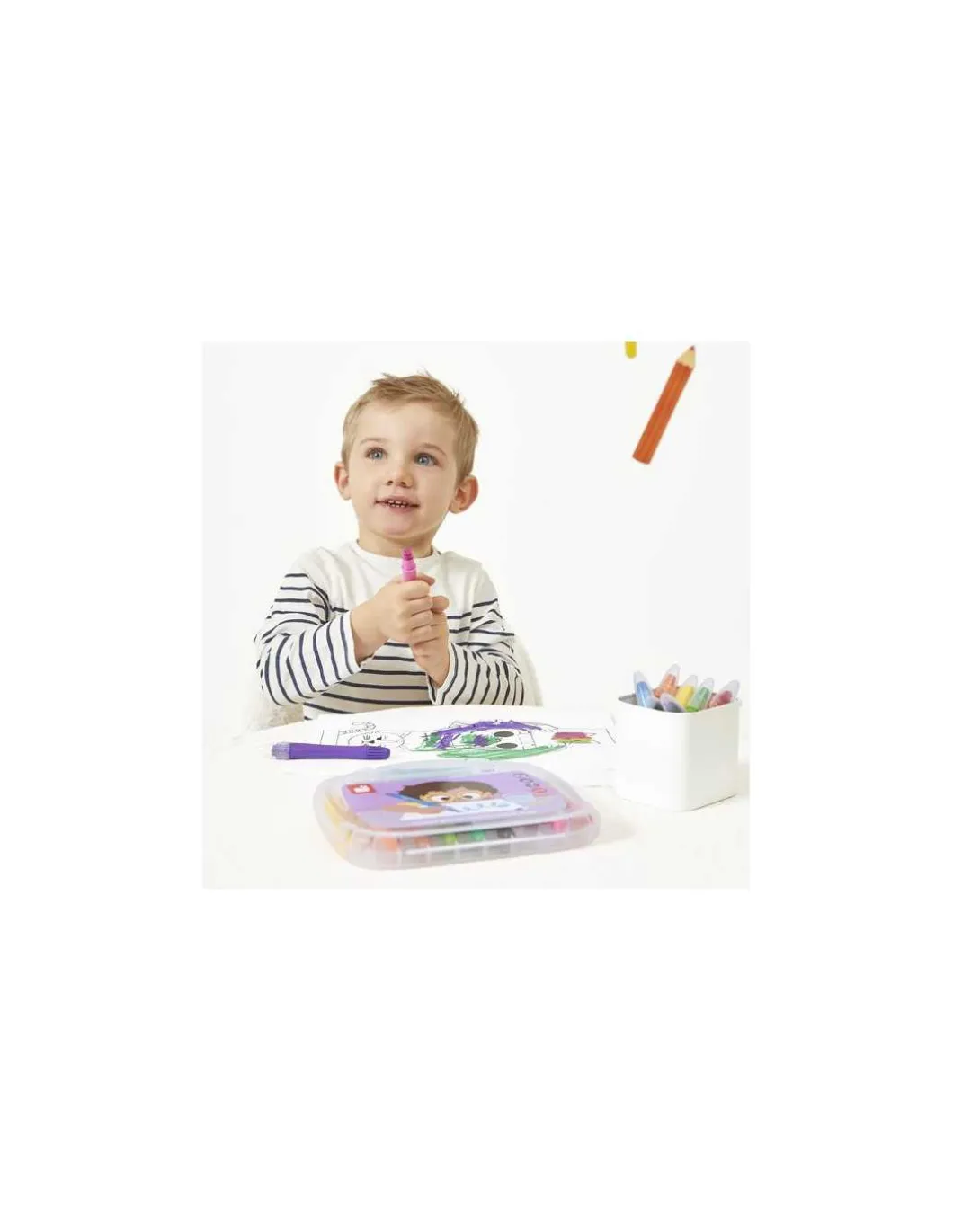 10 crayons gel - Janod