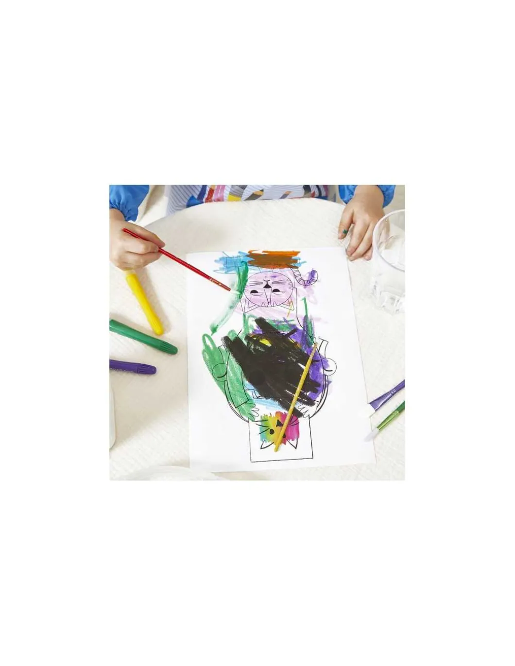 10 crayons gel - Janod