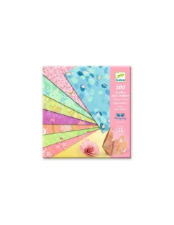 100 feuilles pour origami Haru - Djeco