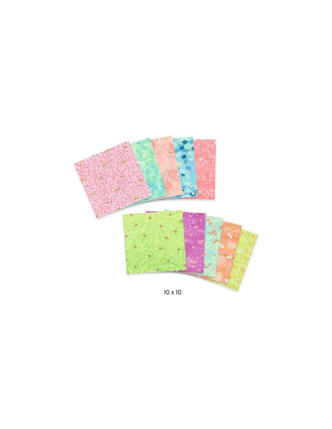 100 feuilles pour origami Haru - Djeco