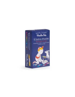 10 feutres effaçable Super Petit - Moulin Roty