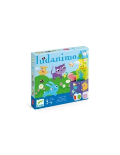 3 jeux pour les petits Ludanimo - Djeco