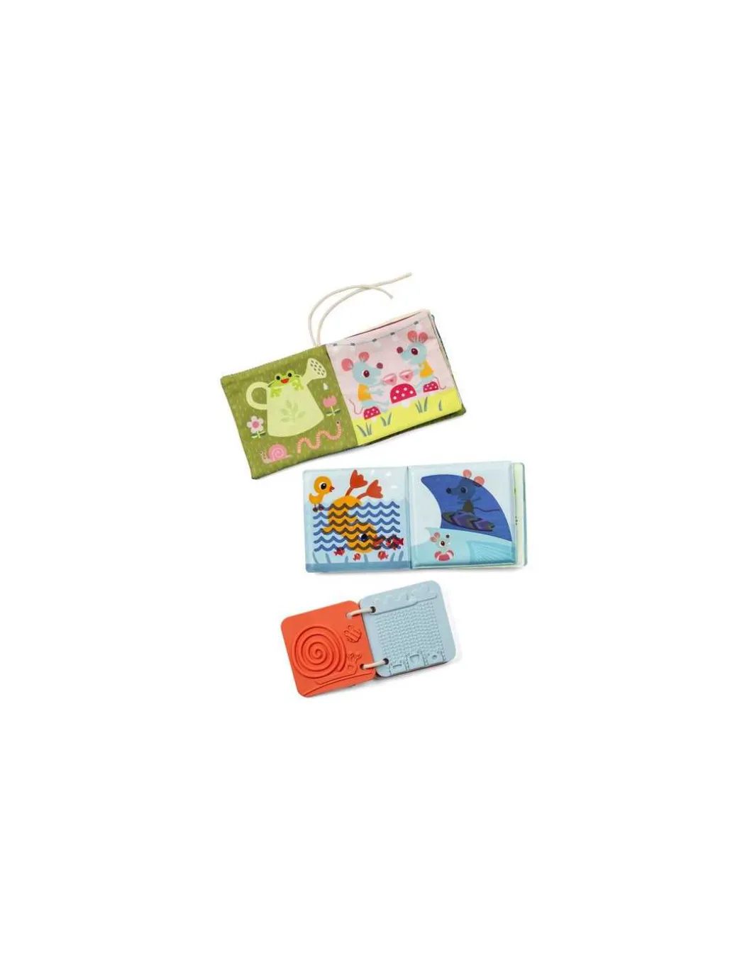 3 livres sensoriels Jardin - Lilliputiens