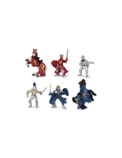 12 mini figurines chevaliers - Papo