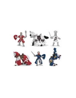 12 mini figurines chevaliers - Papo