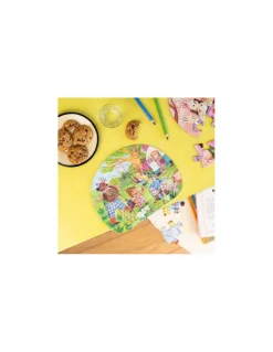 4 mini puzzles Une belle journée Les Minouchkas - Moulin Roty
