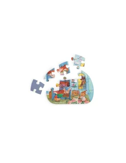 4 mini puzzles Une belle journée Les Minouchkas - Moulin Roty