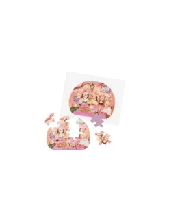4 mini puzzles Une belle journée Les Minouchkas - Moulin Roty