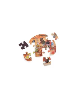 4 mini puzzles Une belle journée Les Minouchkas - Moulin Roty