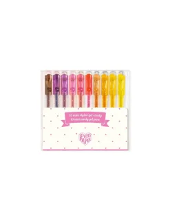 10 mini stylos gel candy - Djeco