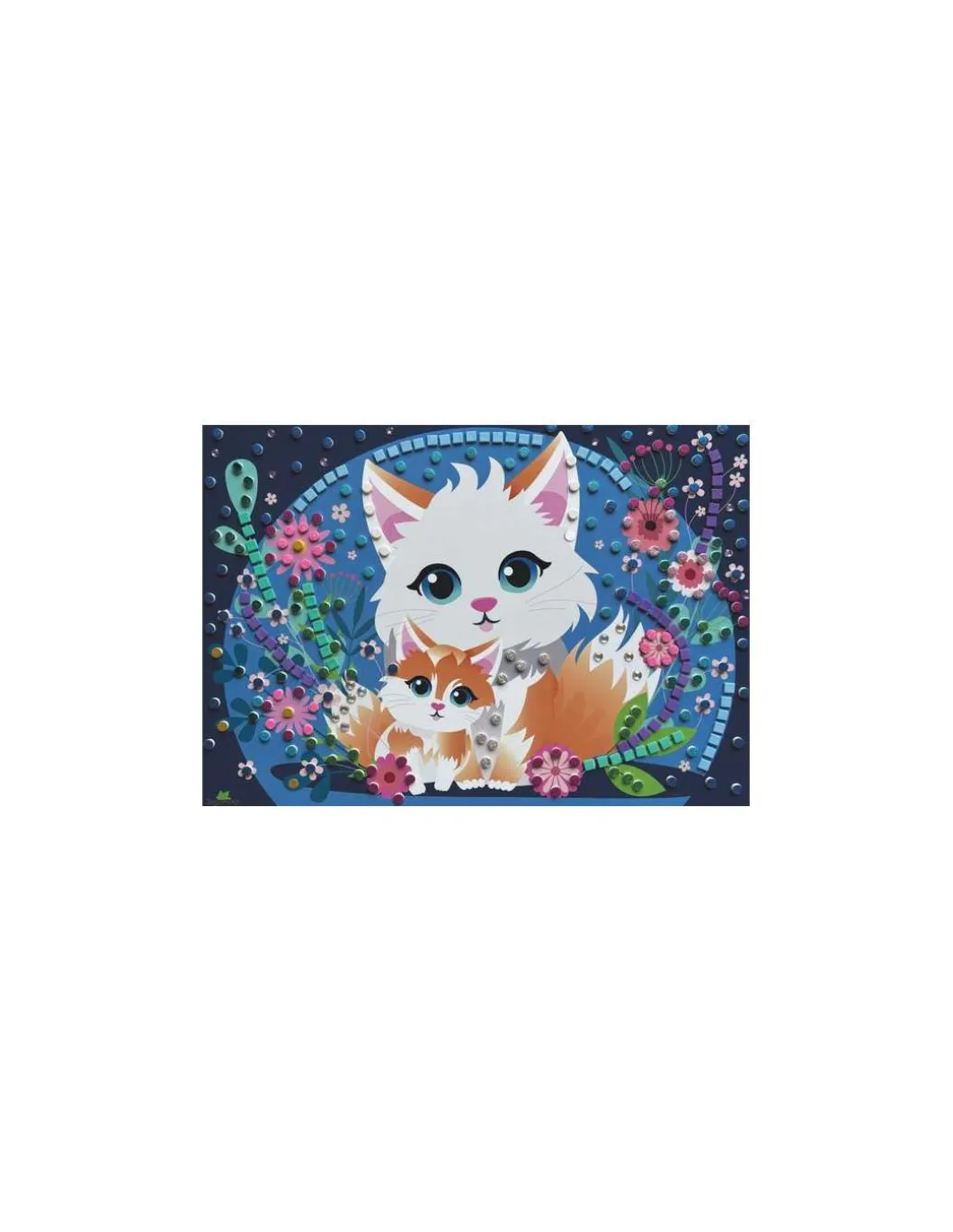 5 mosaïques animaux mignons - Sycomore