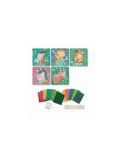 5 mosaïques princesses des bois - Sycomore