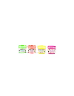 4 pots de peinture à doigts fluo Les Schmouks - Moulin Roty