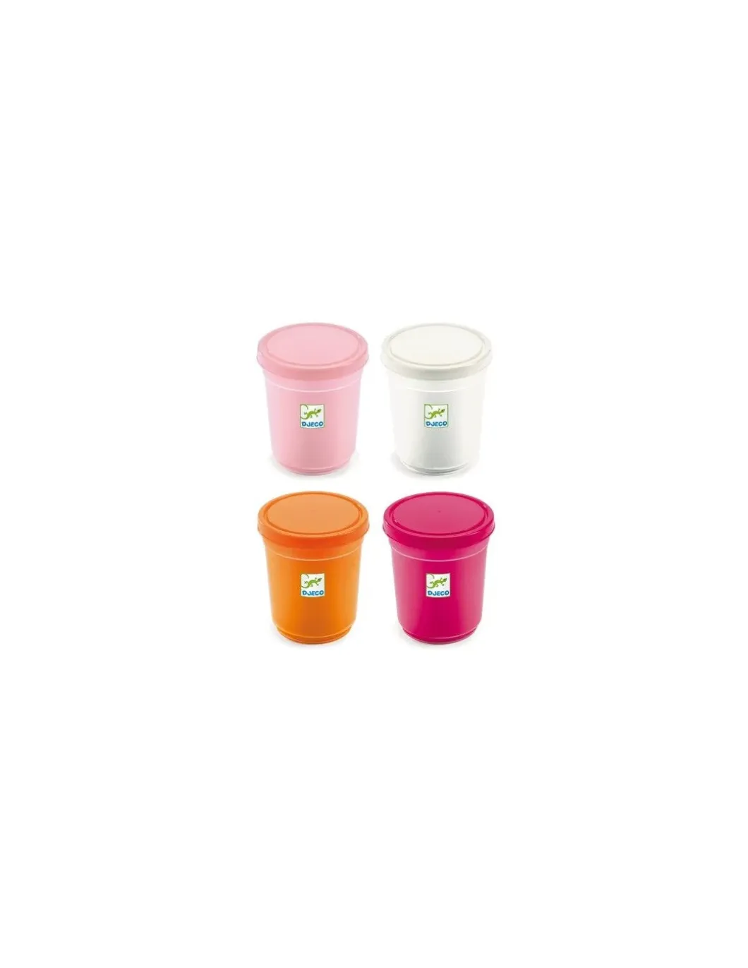 4 pots de pâte à modeler sweet - Djeco
