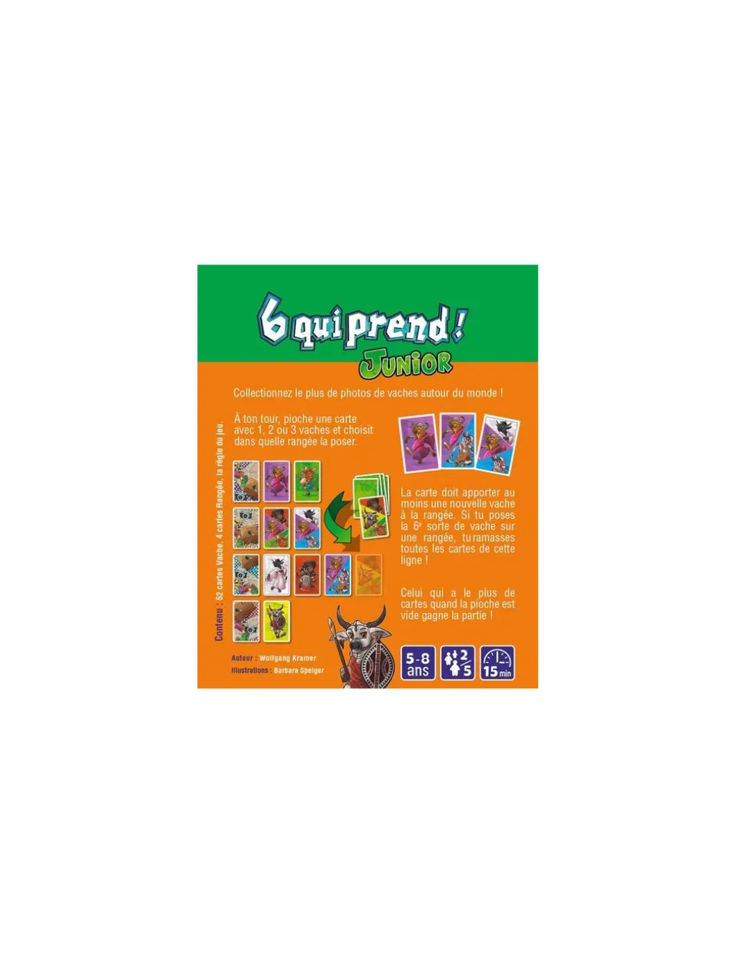 6 qui prend junior - jeu Gigamic