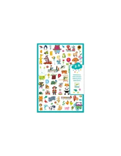 1000 stickers pour les petits - Djeco