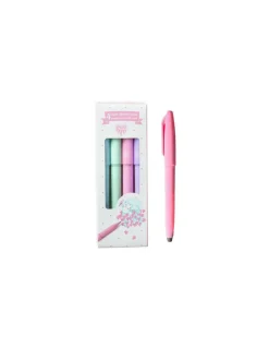 4 stylos effaçables pastel - Djeco