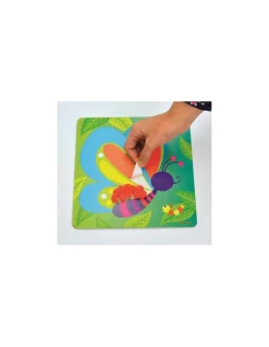 3 tableaux pompons papillons - Sycomore
