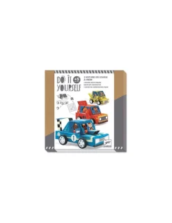 3 voitures de course à créer - Do it Yourself Djeco
