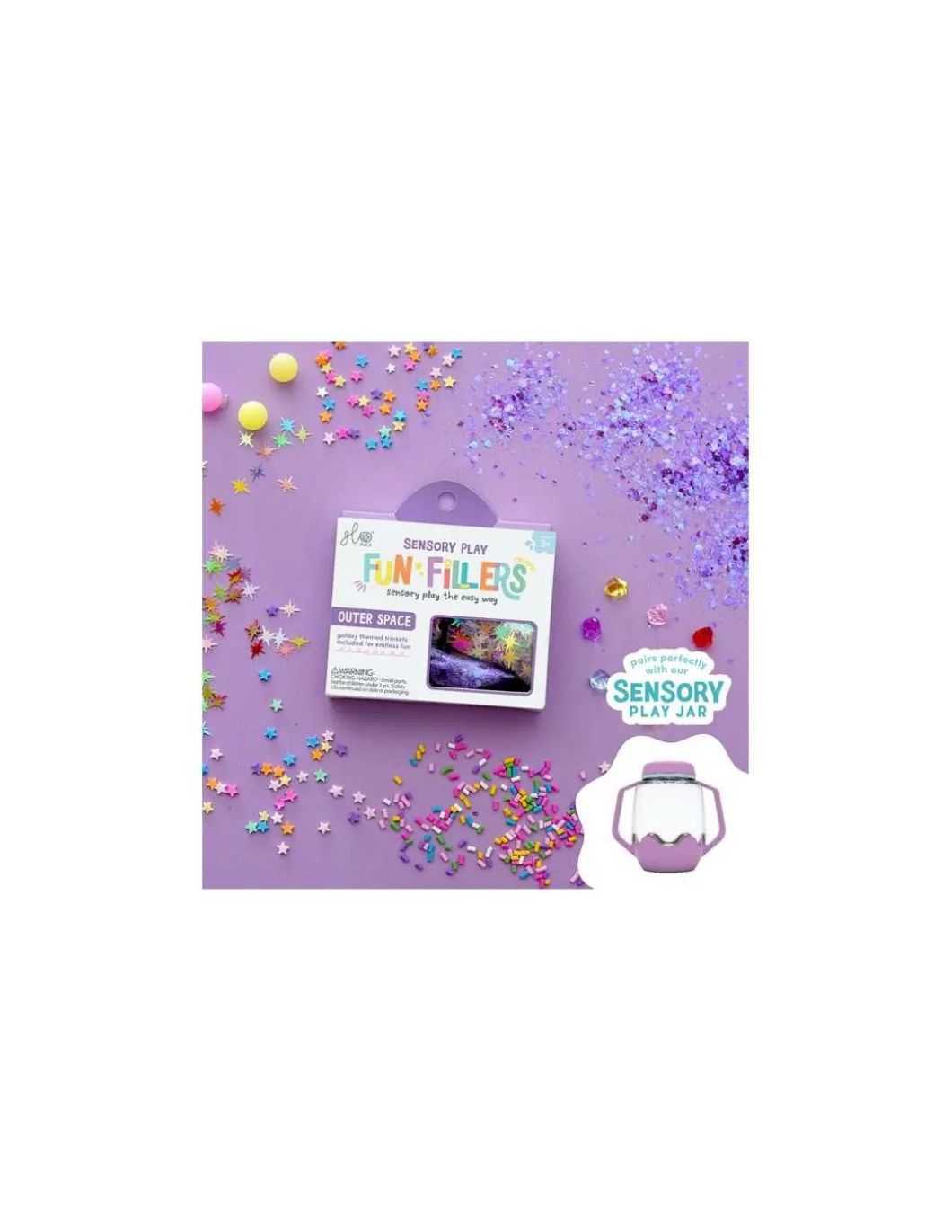 Accessoires sensoriels Espace Fun Fillers - Glo Pals