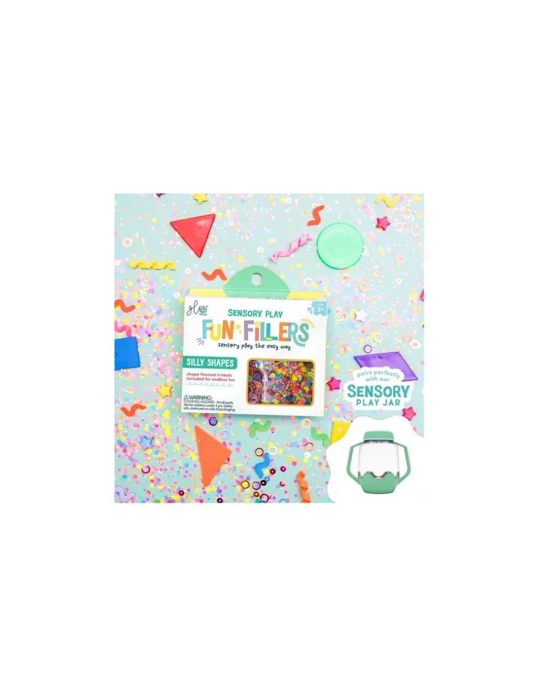 Accessoires sensoriels Formes Fun Fillers - Glo Pals