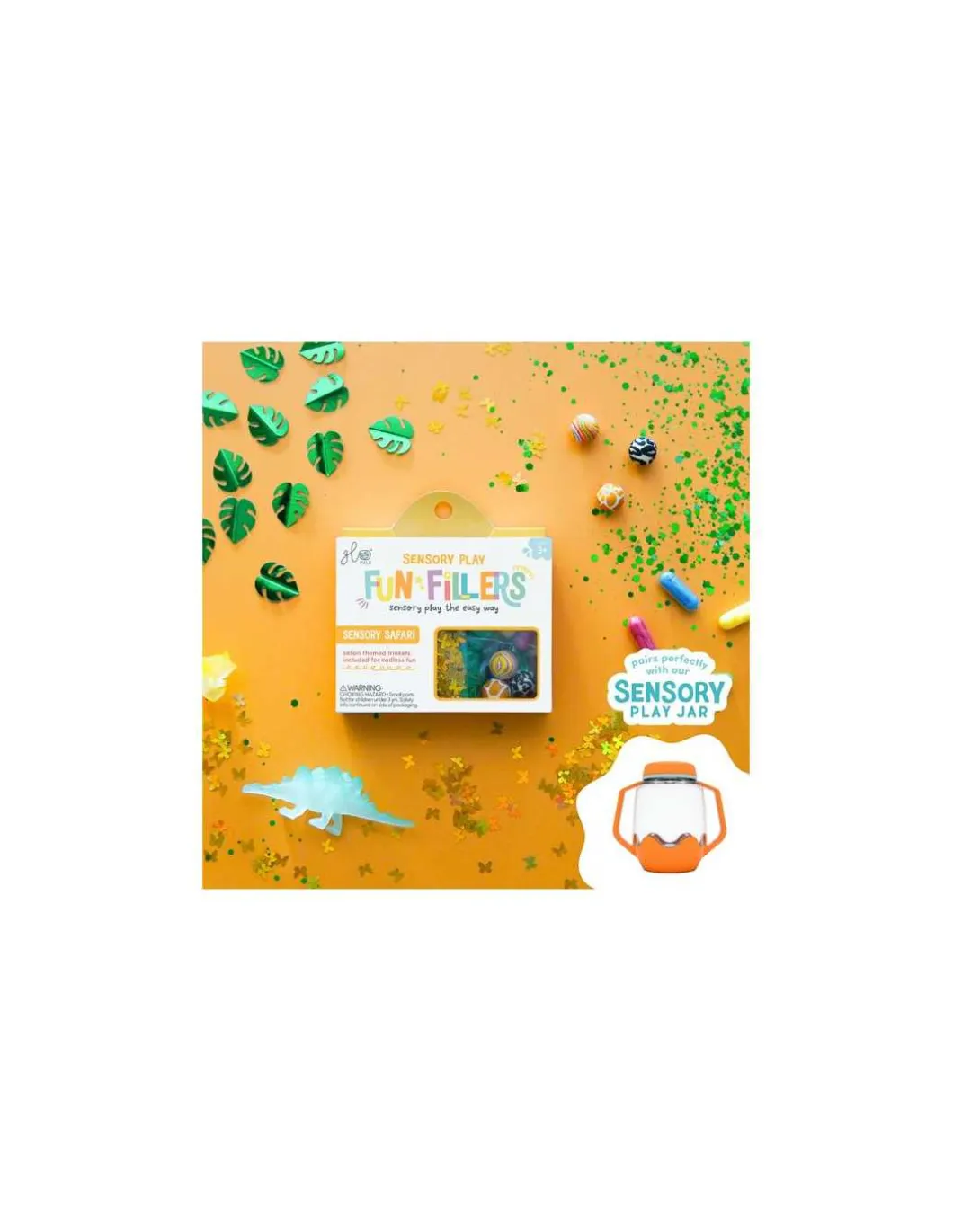 Accessoires sensoriels Safari Fun Fillers - Glo Pals