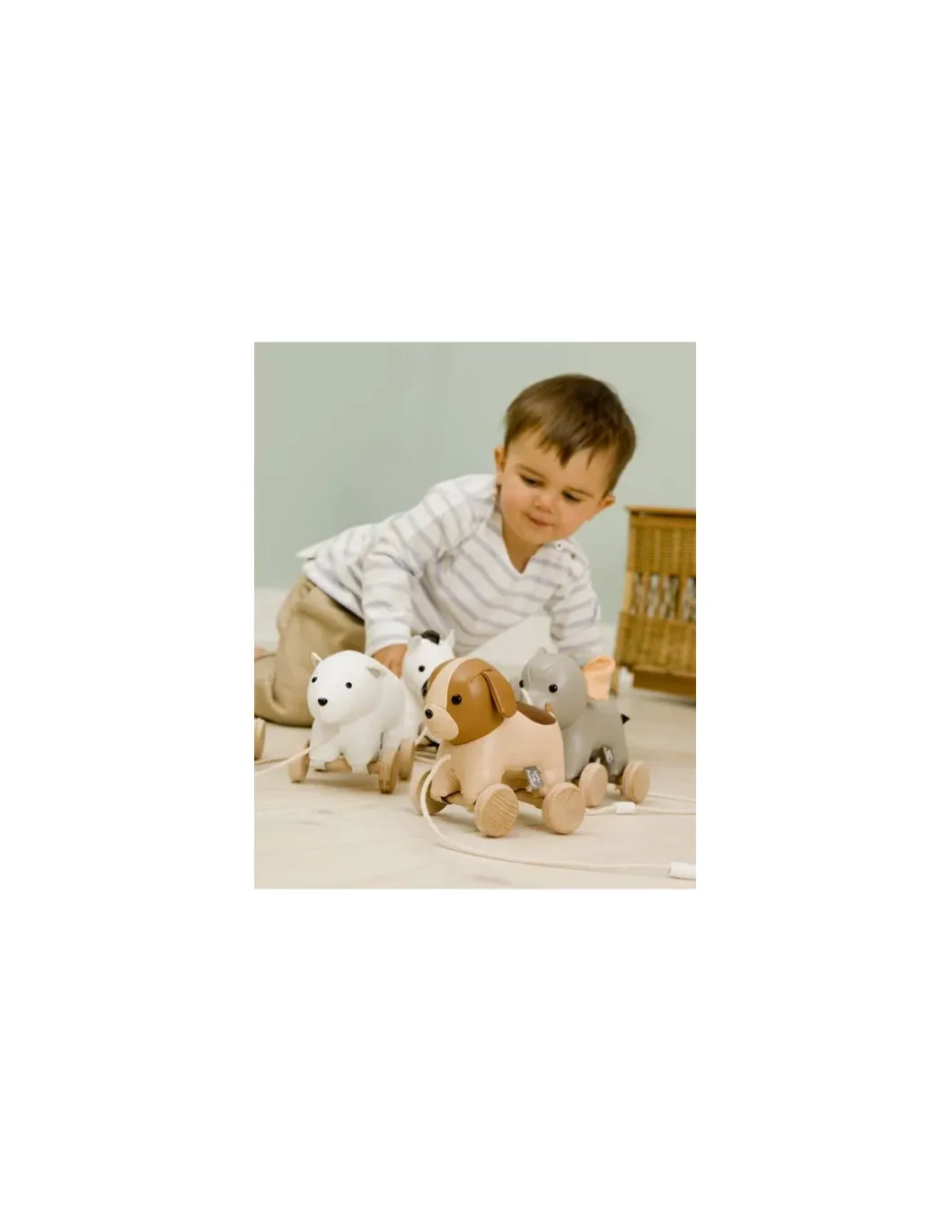 Adrien le chien à tirer - Little Big Friends