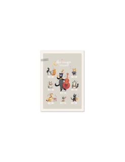 Affiche Mon imagier musical Les Moustaches - Moulin Roty