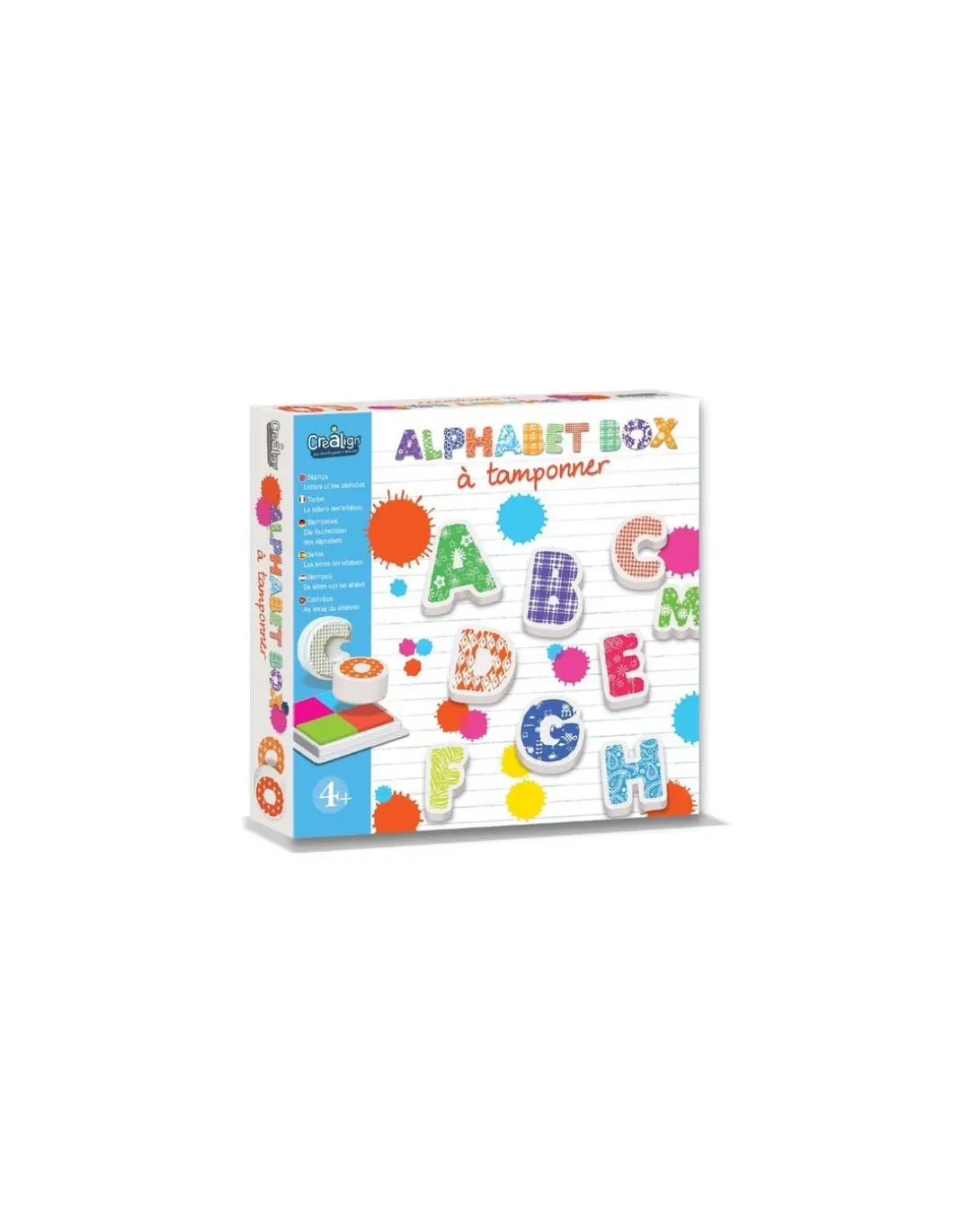 Alphabet box à tamponner - CréaLign'