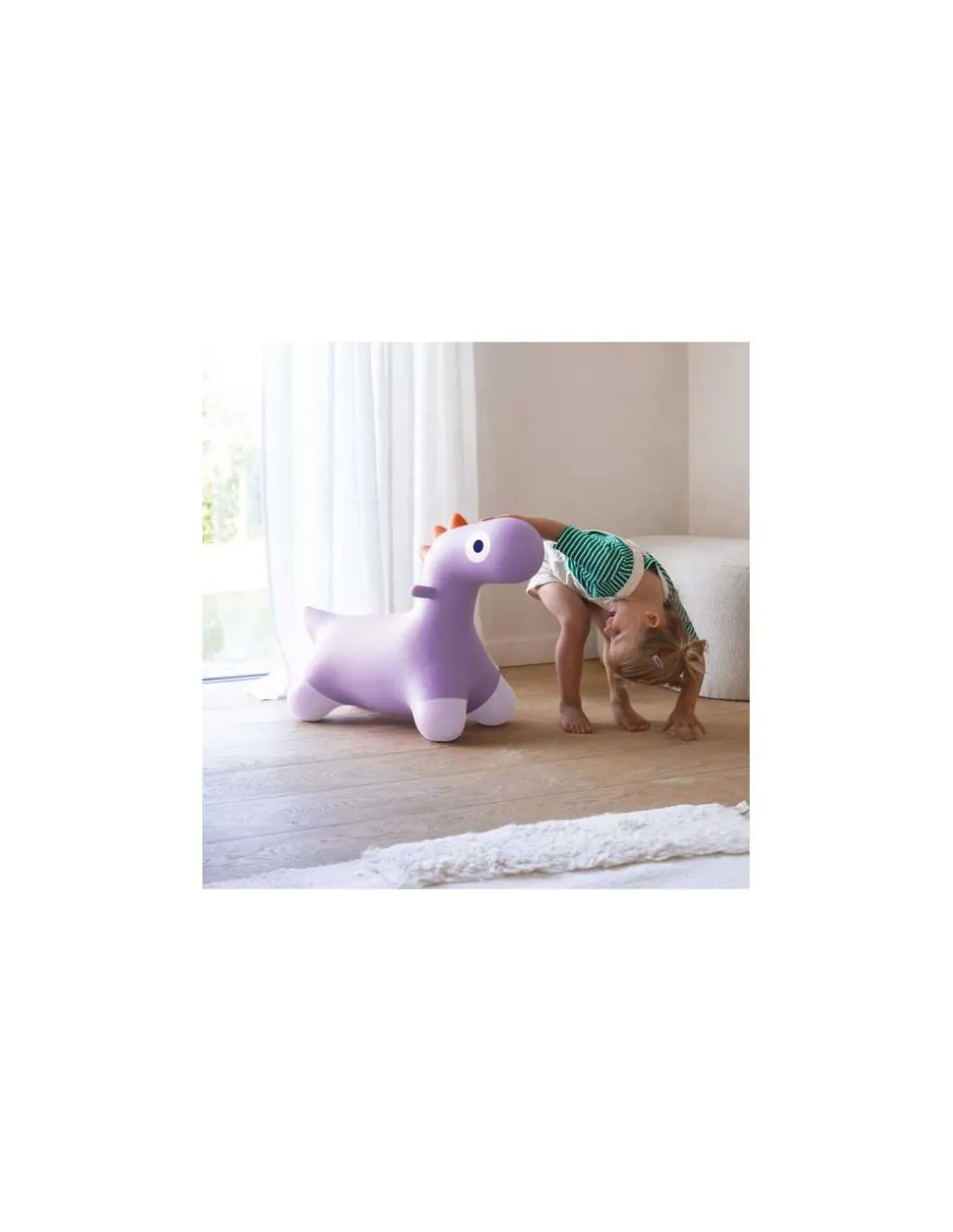 Animal sauteur dinosaure Hoppi lavande - Quut