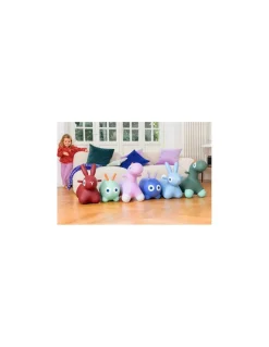 Animal sauteur lapin Hoppi bleu - Quut