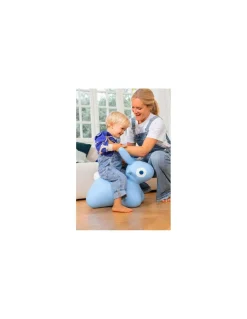Animal sauteur lapin Hoppi bleu - Quut