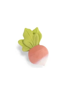 Anneau de dentition caoutchouc Radis Trois Petits Lapins - Moulin Roty