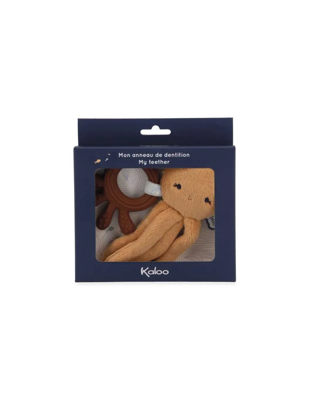 Anneau de dentition Poulpe Petit Calme - Kaloo