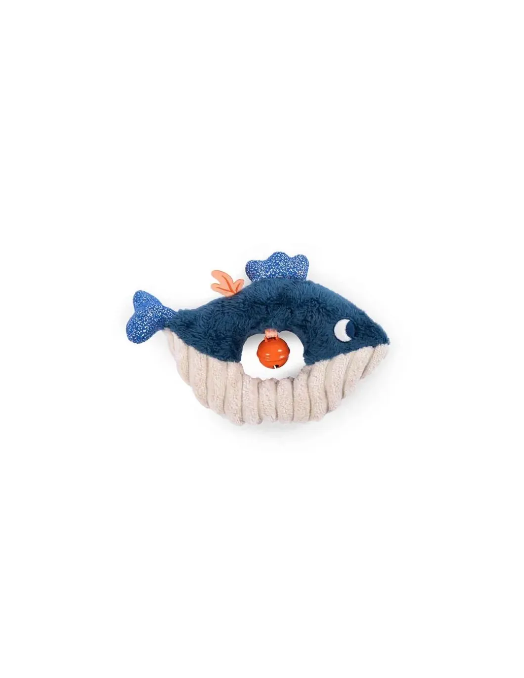 Anneau hochet baleine Les aventures de Paulie - Moulin Roty