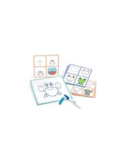 Apprendre à dessiner Step by step Babies & Co - Djeco