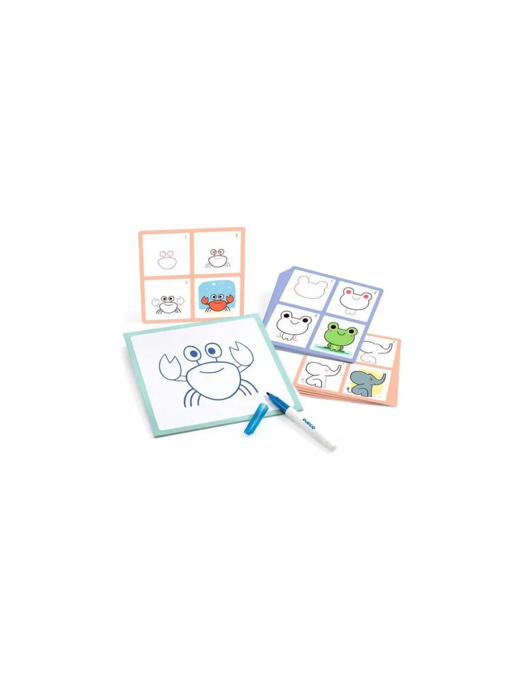 Apprendre à dessiner Step by step Babies & Co - Djeco