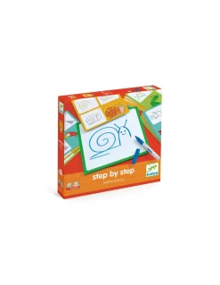 Apprendre à dessiner Step by step Animals and Co - Djeco