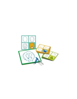 Apprendre à dessiner Step by step Animals and Co - Djeco