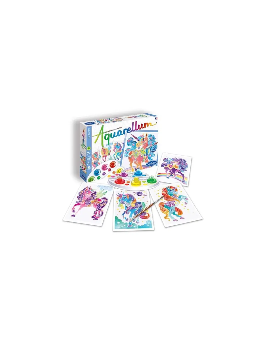 Aquarellum junior licornes - Sentosphère