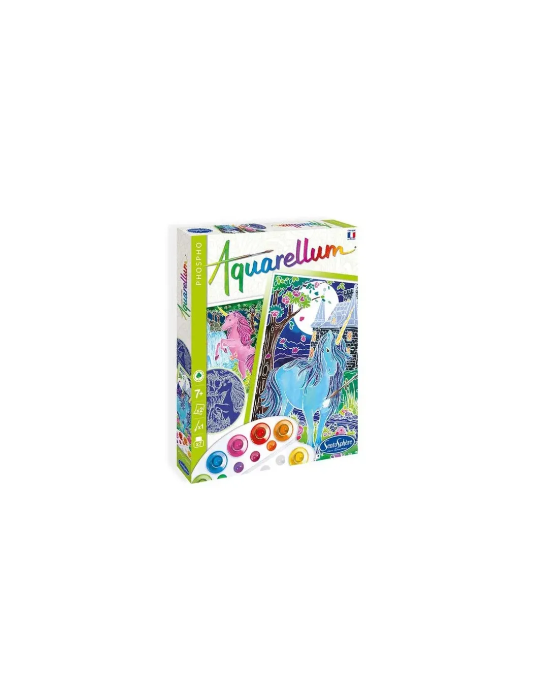 Aquarellum phospho licornes - Sentosphère
