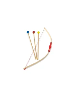 Arc démonté + 3 flèches en boîte cible - Vilac