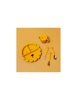 Assiette à compartiments avec ventouse Lion - Trixie