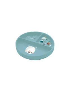 Assiette en silicone Munchy l'ours - Sassi